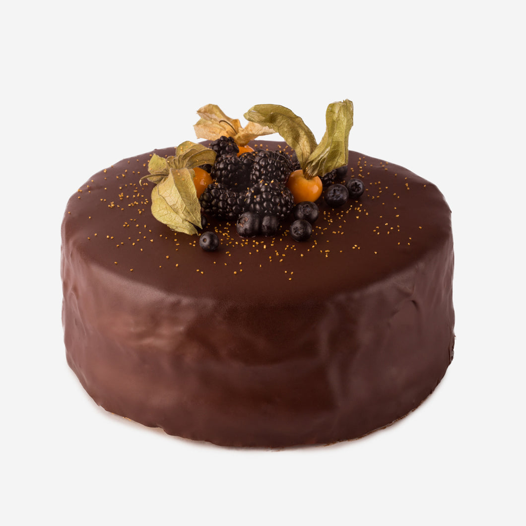 Kokosová torta s čokoládovým krémom